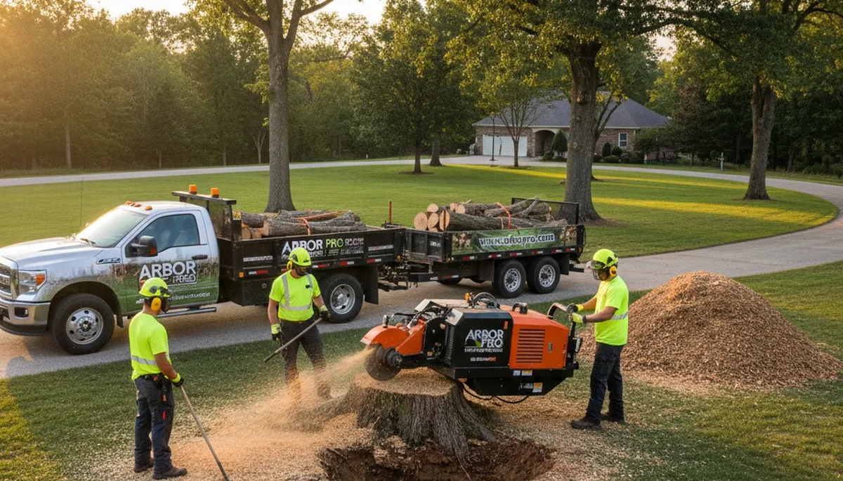 Professional stump removal service in Tacoma, WA clearing decayed tree roots and yard stumps