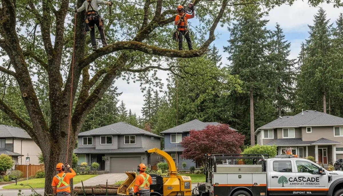 Professional tree removal service in Tacoma WA by certified arborists