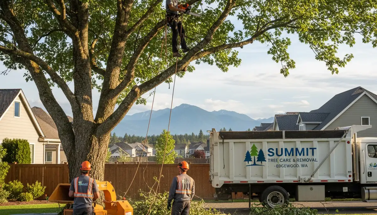 Professional tree removal service in Tacoma WA by certified arborists