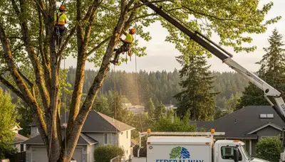 Professional tree removal service in Tacoma WA by certified arborists
