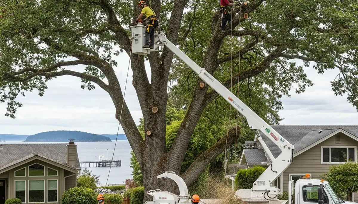 Professional tree removal service in Tacoma WA by expert arborists at Tree Trimming Tacoma WA