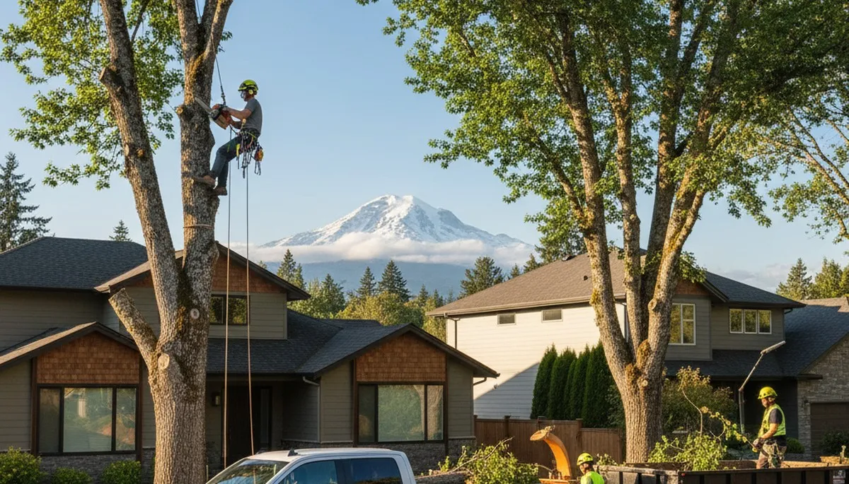 Professional tree removal service in Tacoma WA by certified arborists