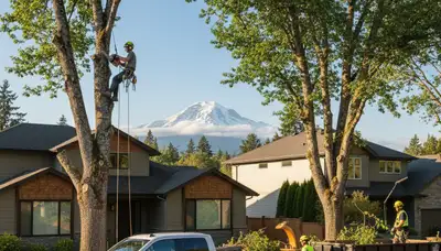 Professional tree removal service in Tacoma WA by certified arborists