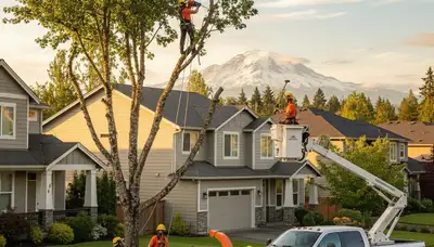 Professional tree removal service in Tacoma WA by certified arborists at Tree Trimming Tacoma WA